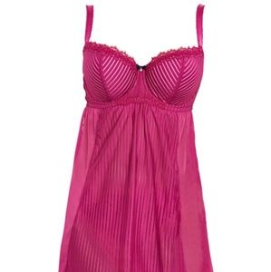 Curvy Kate Ritzy Baby doll in Berry UK 38 HH NWOT